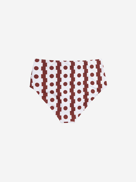 Load image into Gallery viewer, Geometric Print Bikini Bottom
