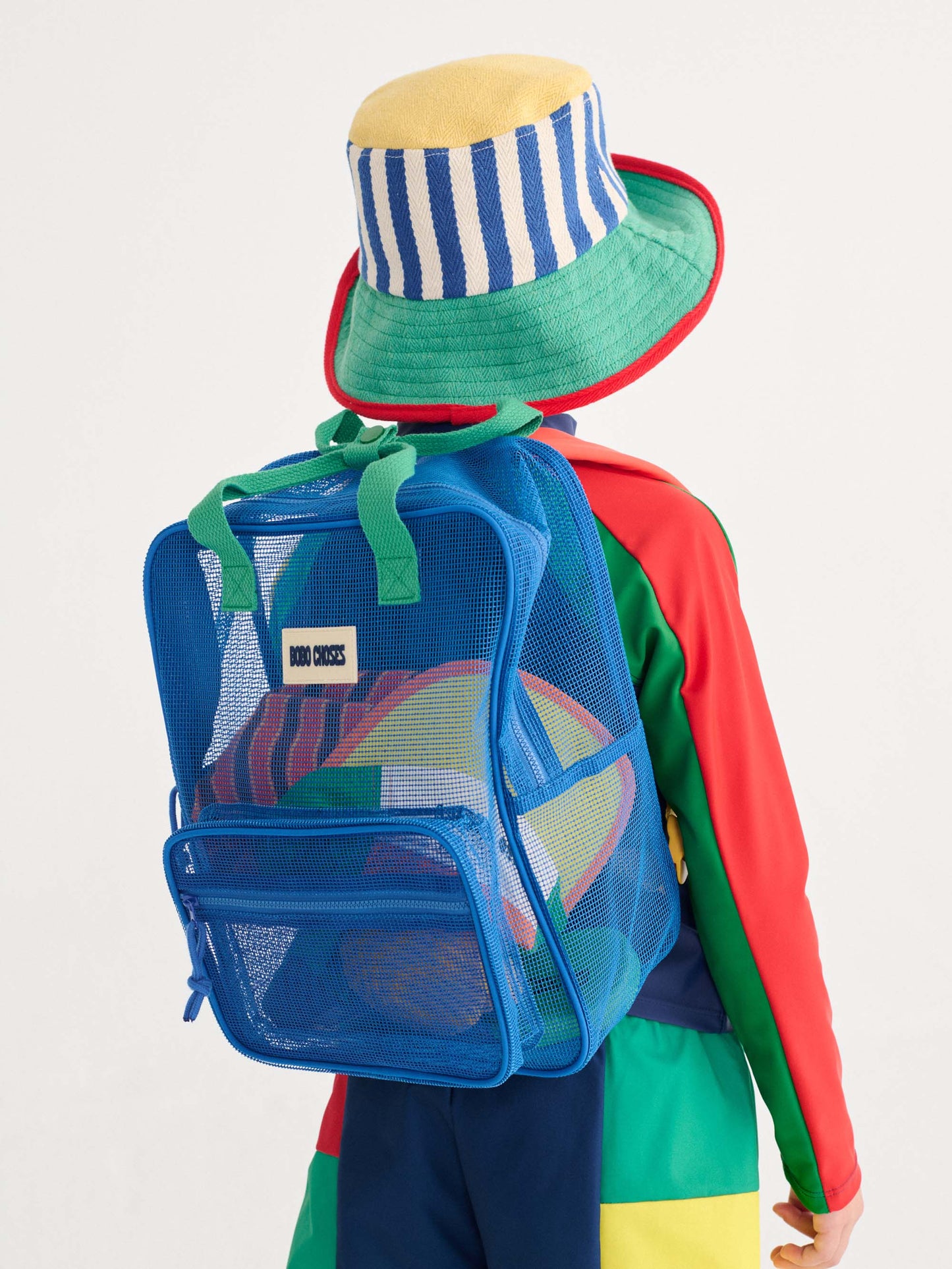 Bobo Choses Colour Block Mesh Backpack