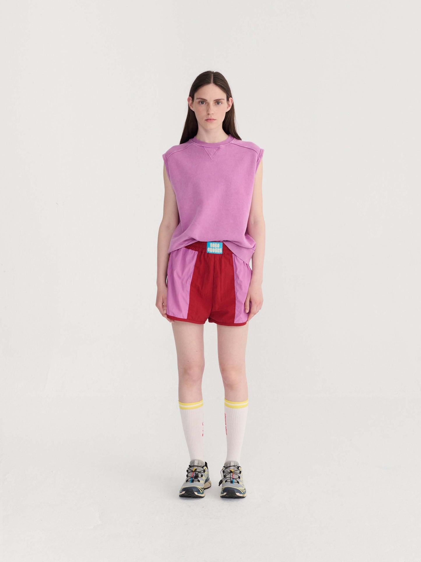 Colour Block Sporty Shorts