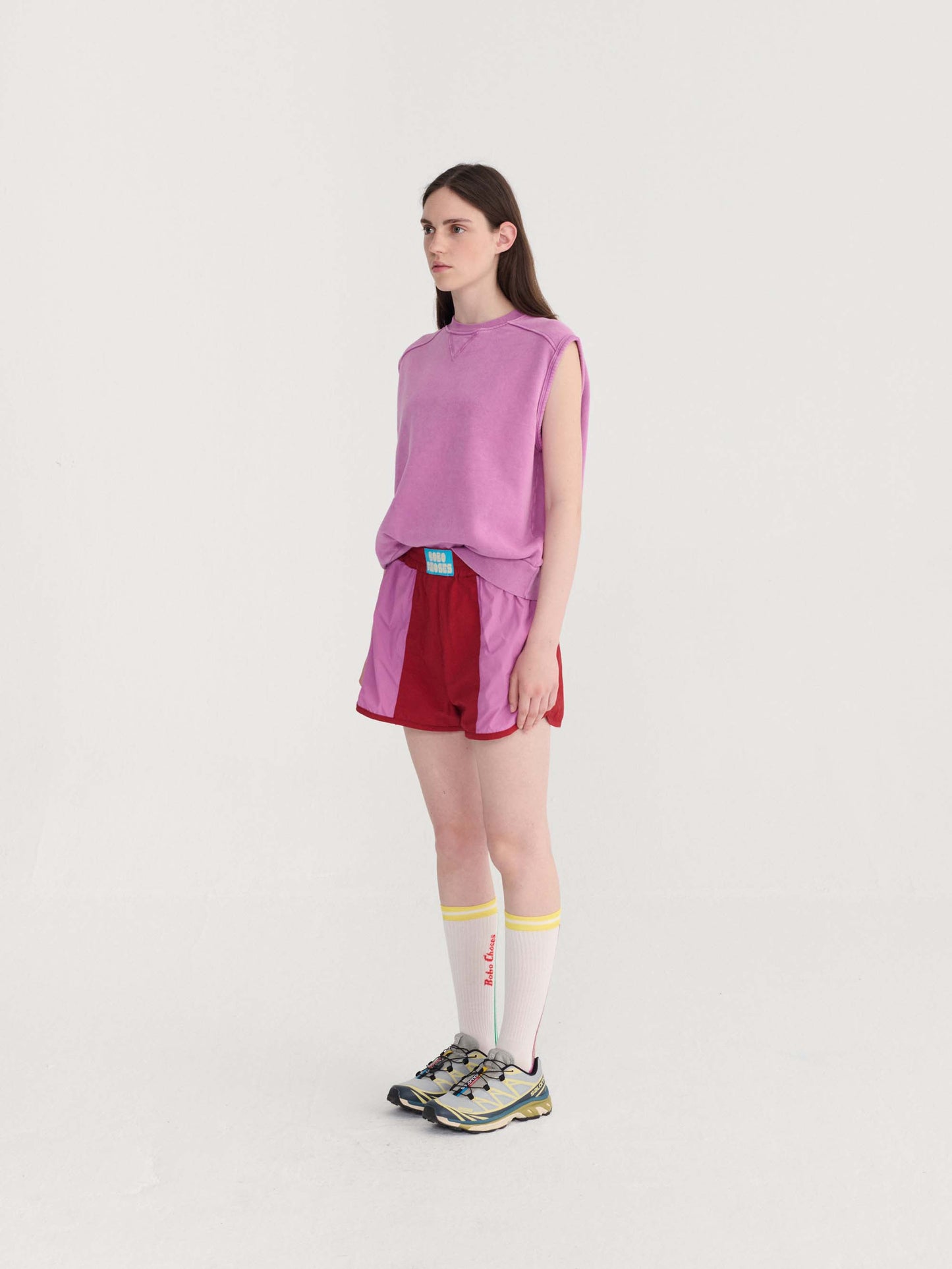 Colour Block Sporty Shorts