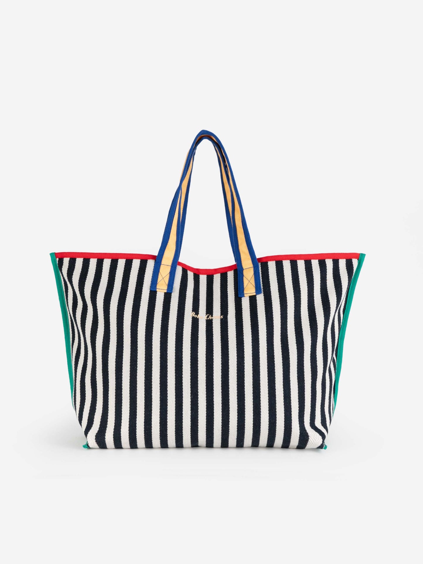 Colour Block Cotton Bag