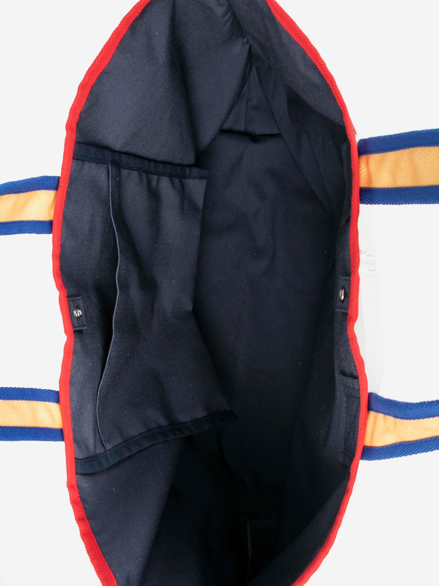 Colour Block Cotton Bag