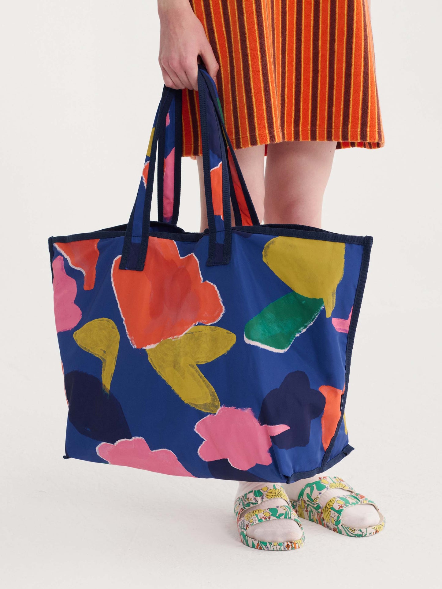 Blooming Colour Canvas Tote