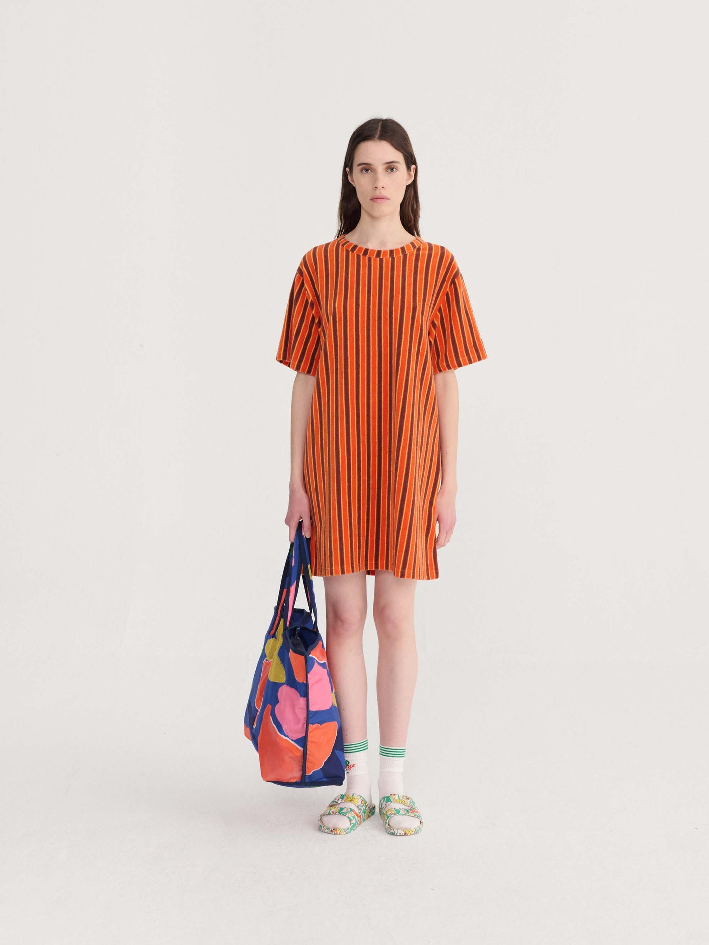 Blooming Colour Canvas Tote