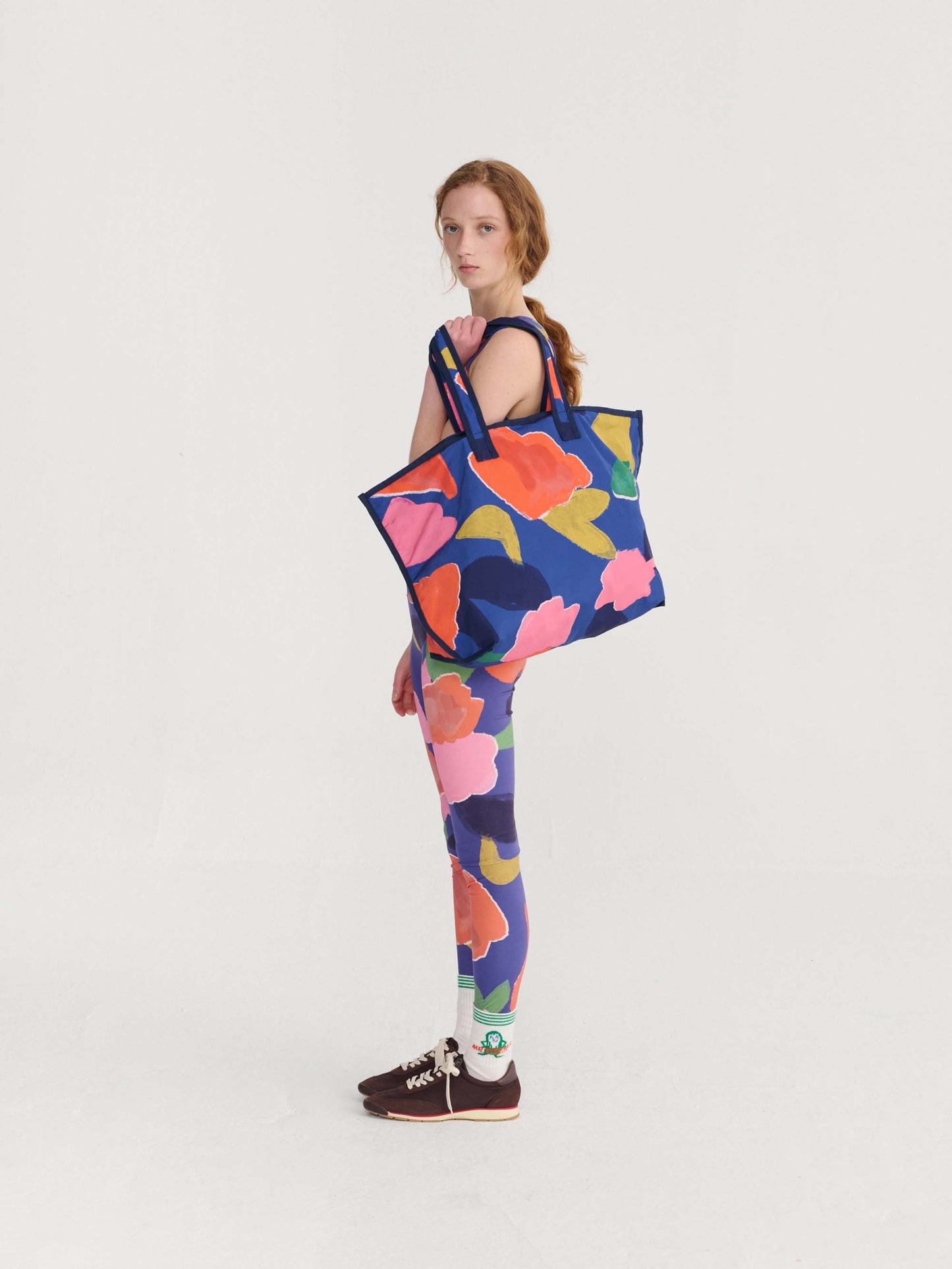 Blooming Colour Canvas Tote