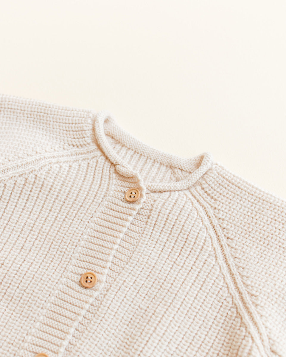 Cream Inga Cardigan