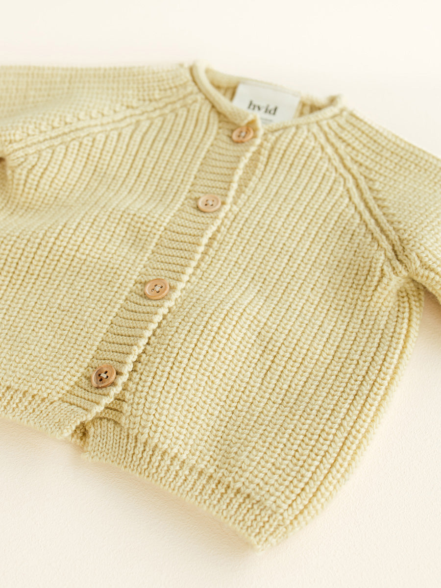Light Yellow Inga Cardigan