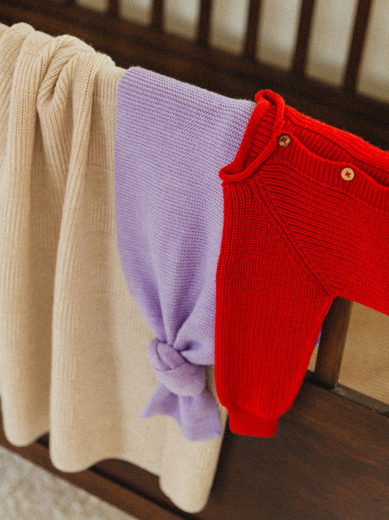 Red Inga Cardigan