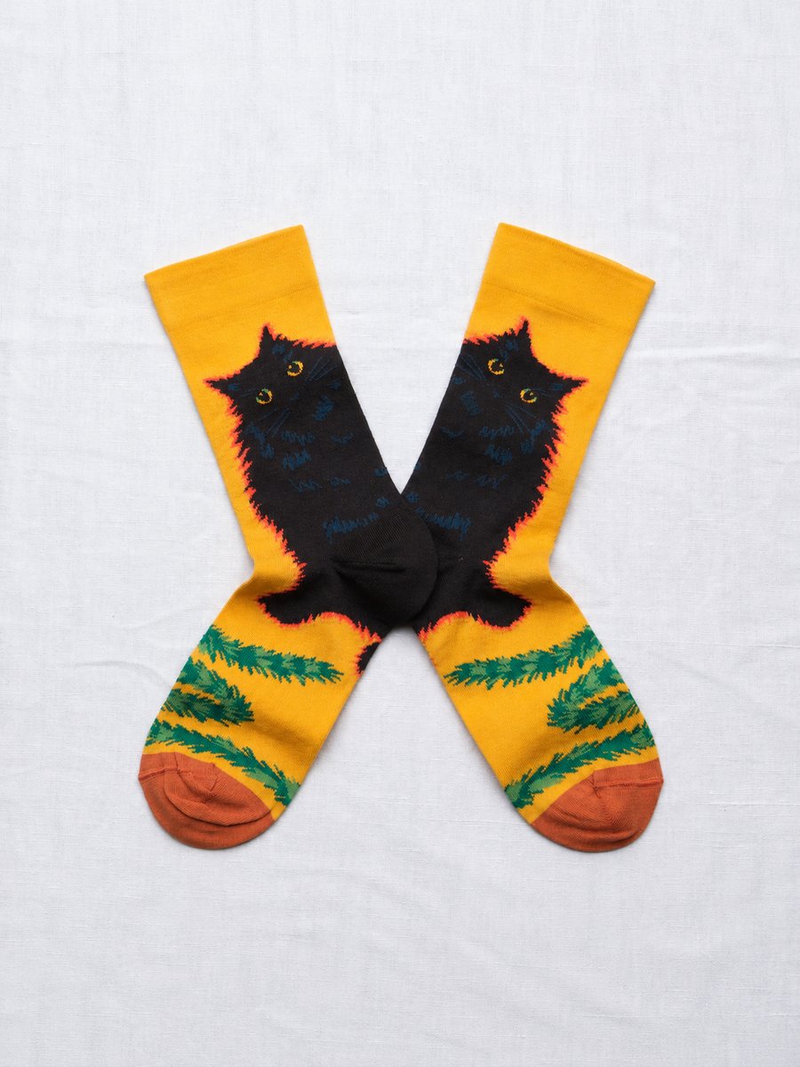 Buttercup Cat Socks