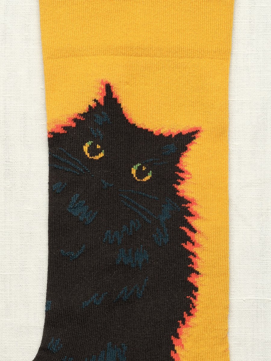 Buttercup Cat Socks