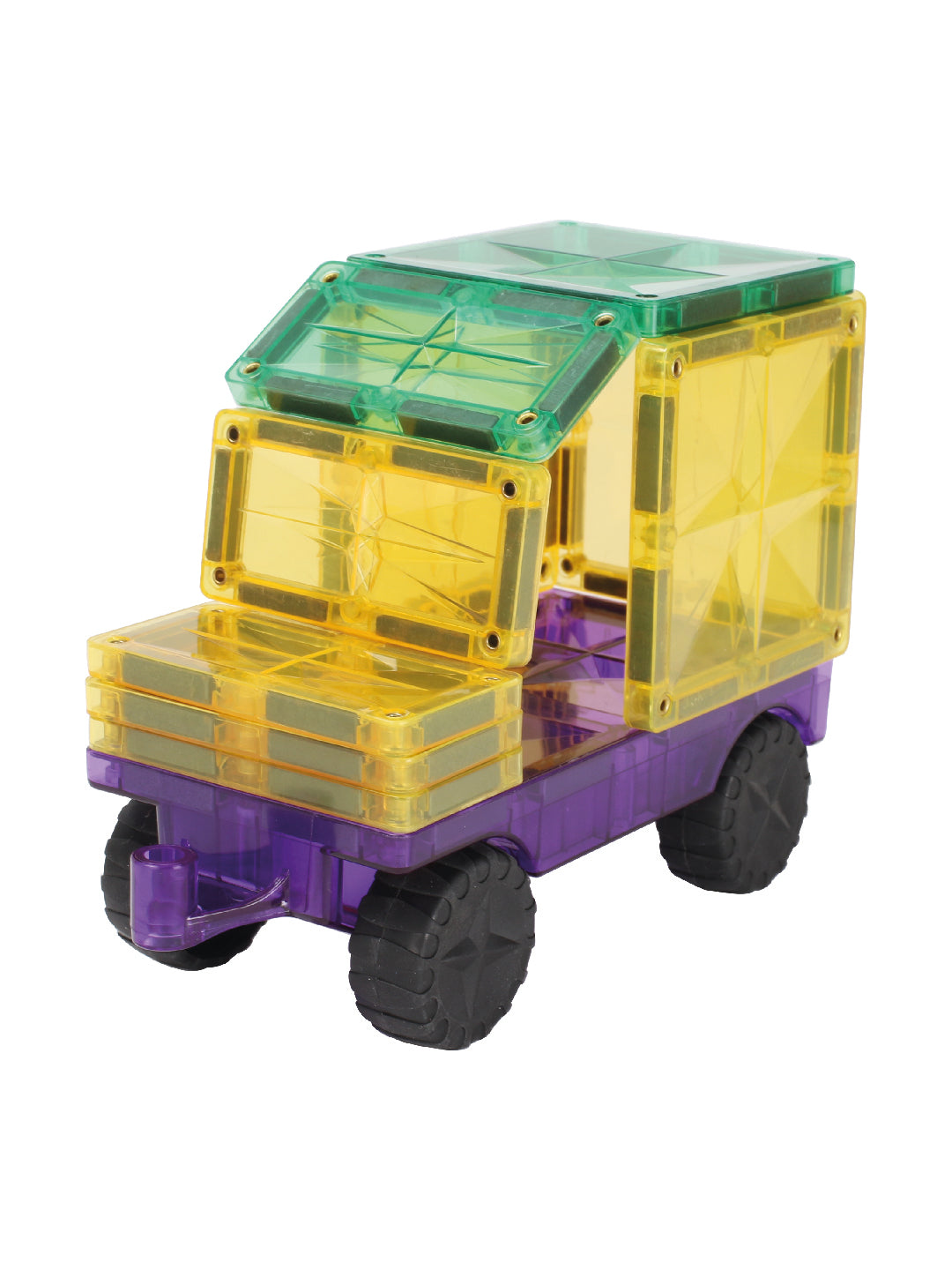 Intense Wheels Magnetic Tile Set