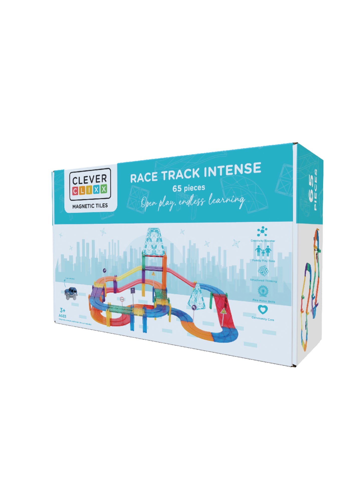Intense Magnetic Tile Race Track