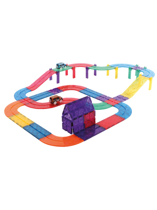 Intense Magnetic Tile Race Track