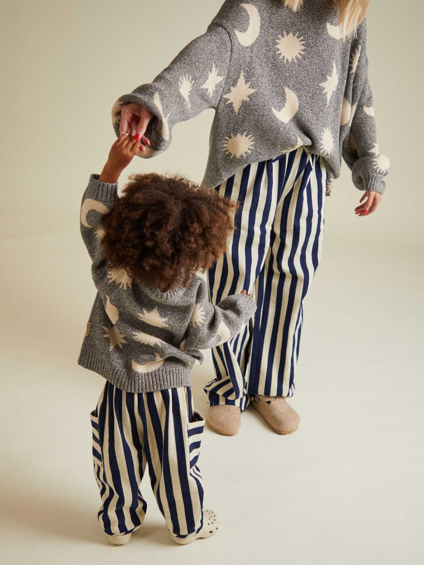 Cozmo Midnight Moon Star Women's Sweater