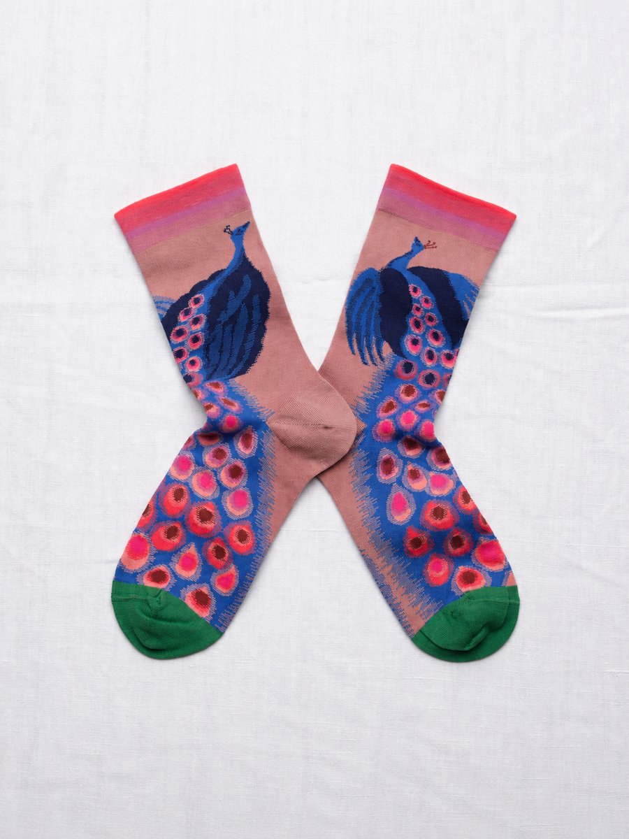 Peacock Socks