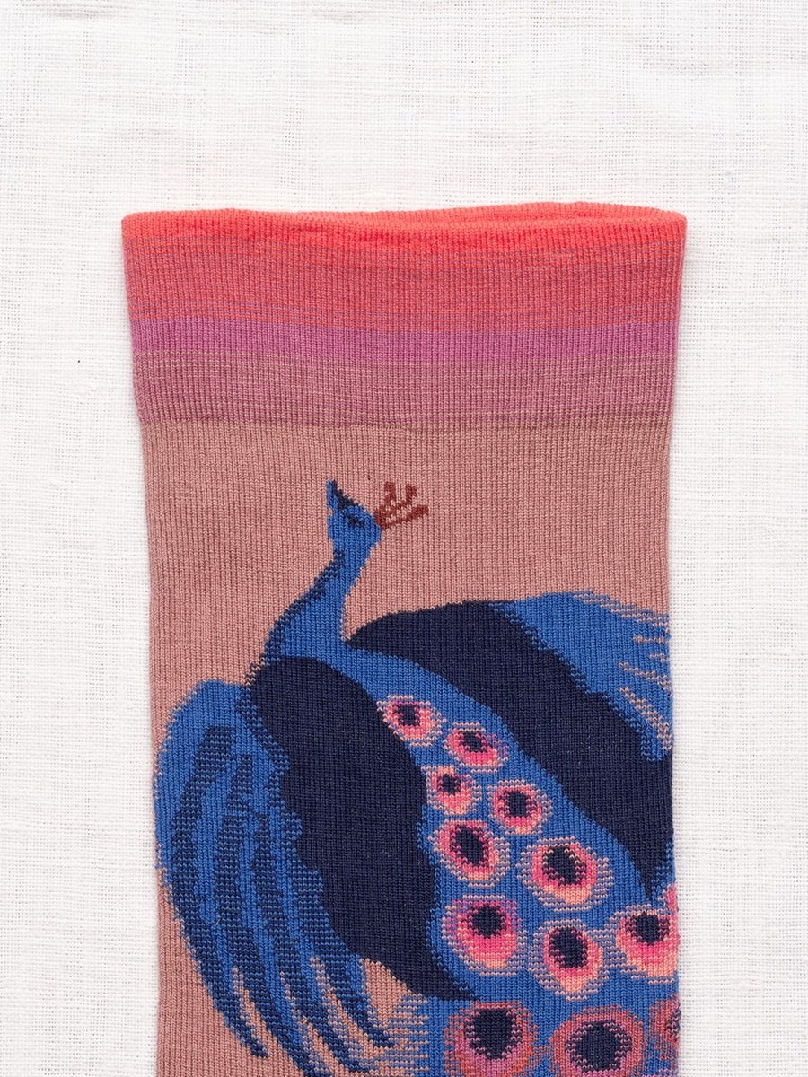 Peacock Socks