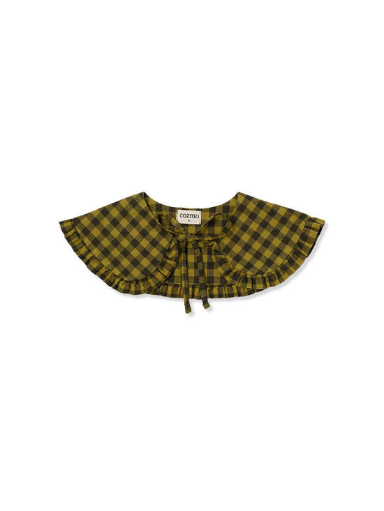 Green Gingham Collar