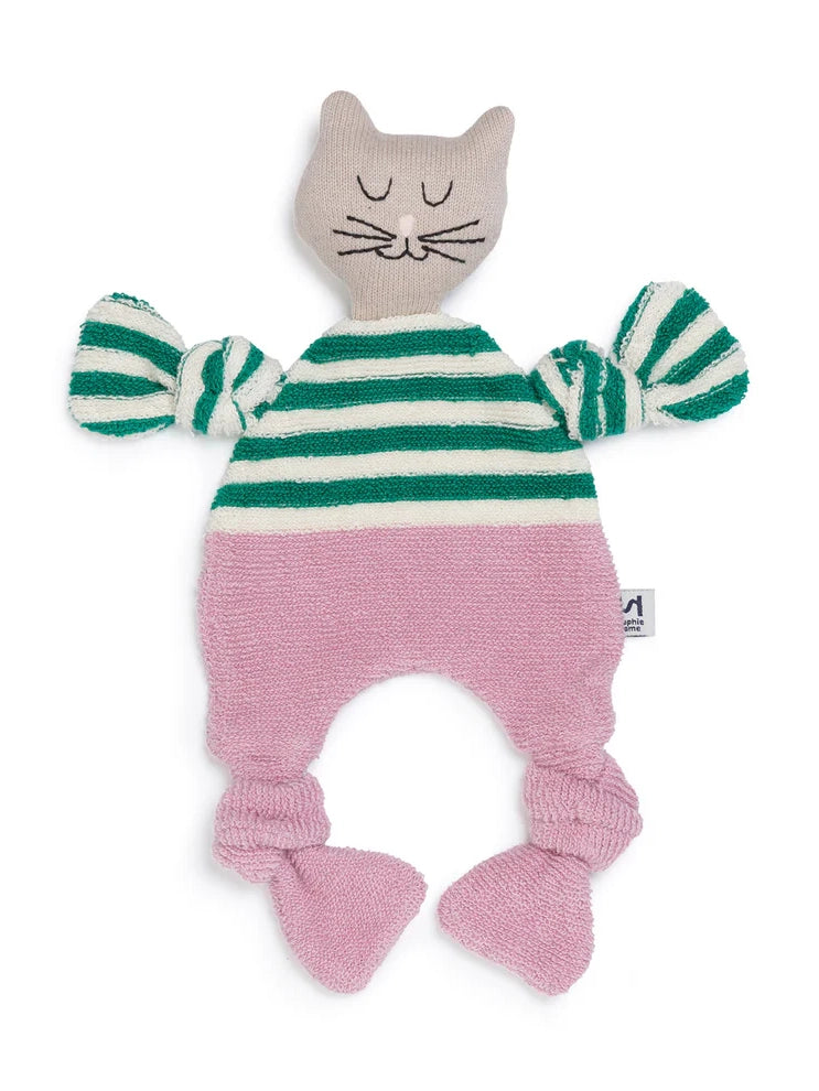 Cat Knitted Comforter