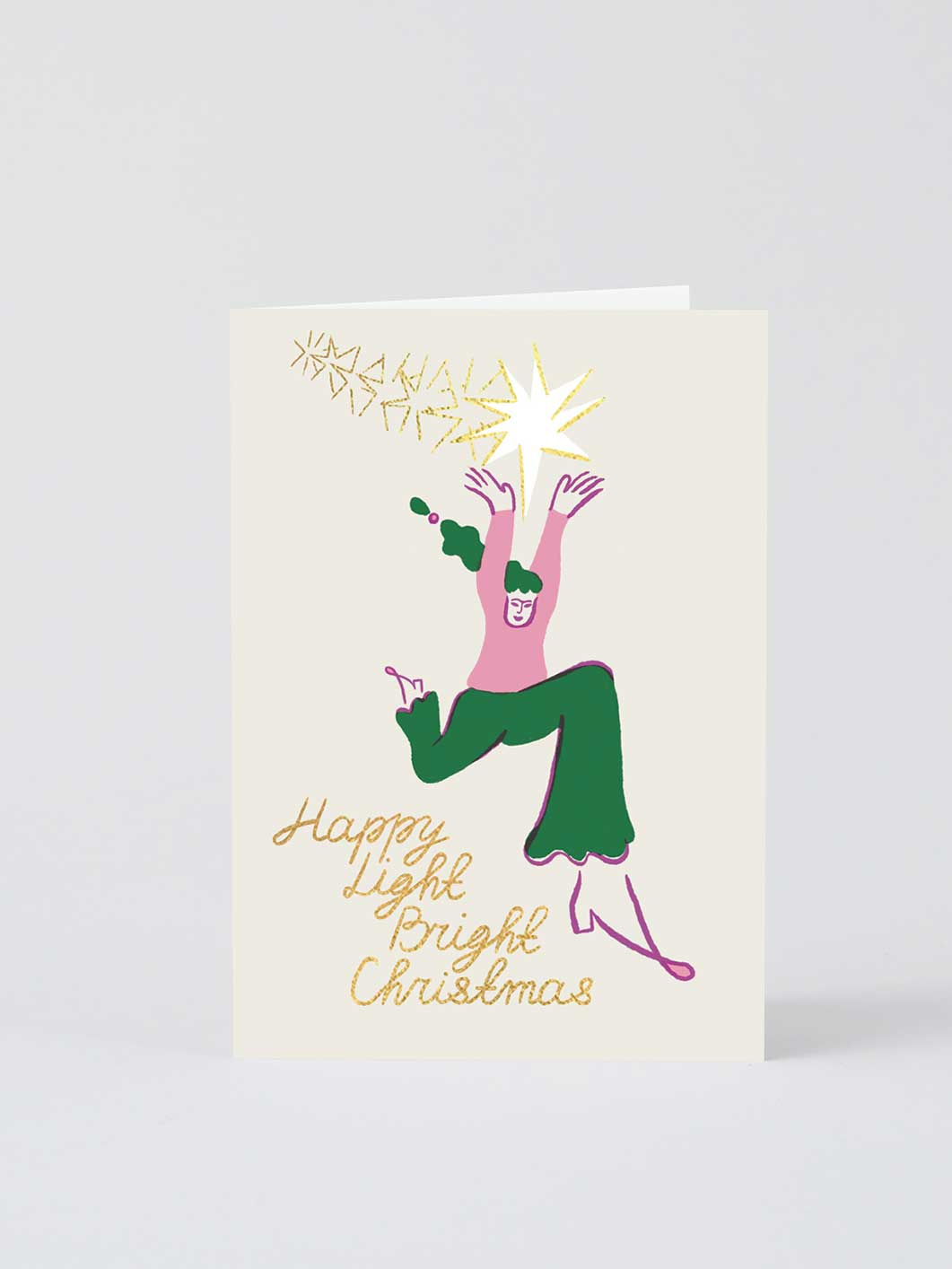 Happy Light Bright Christmas Card