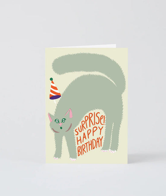 Surprise! Happy Birthday Card