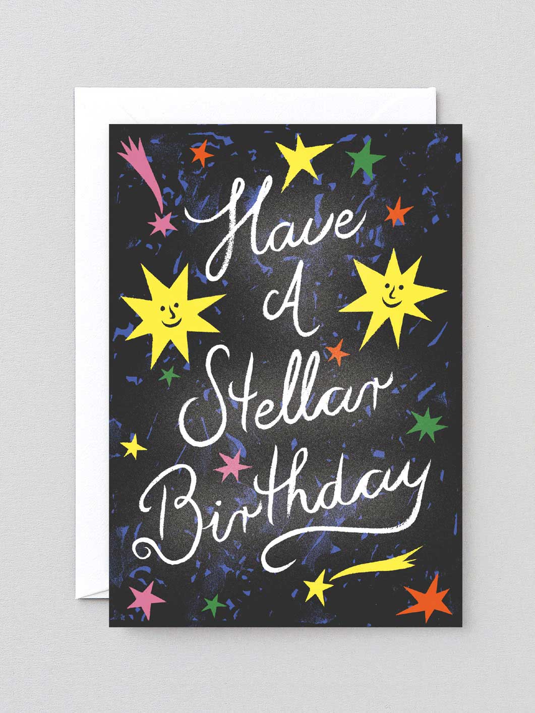 Happy Birthday Stars Card