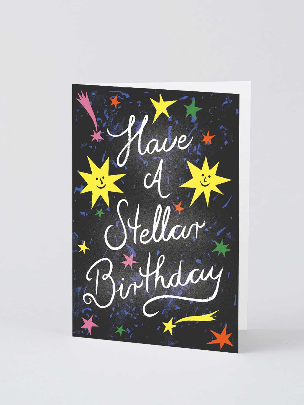 Happy Birthday Stars Card