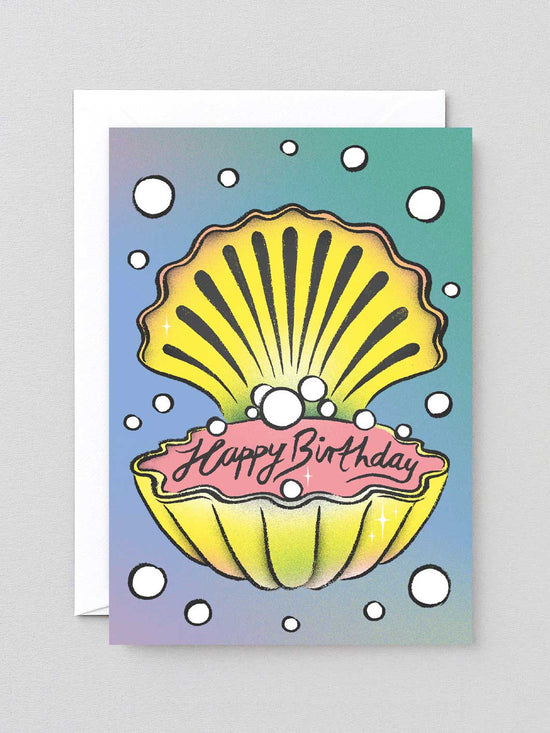 Happy Birthday Shell Card