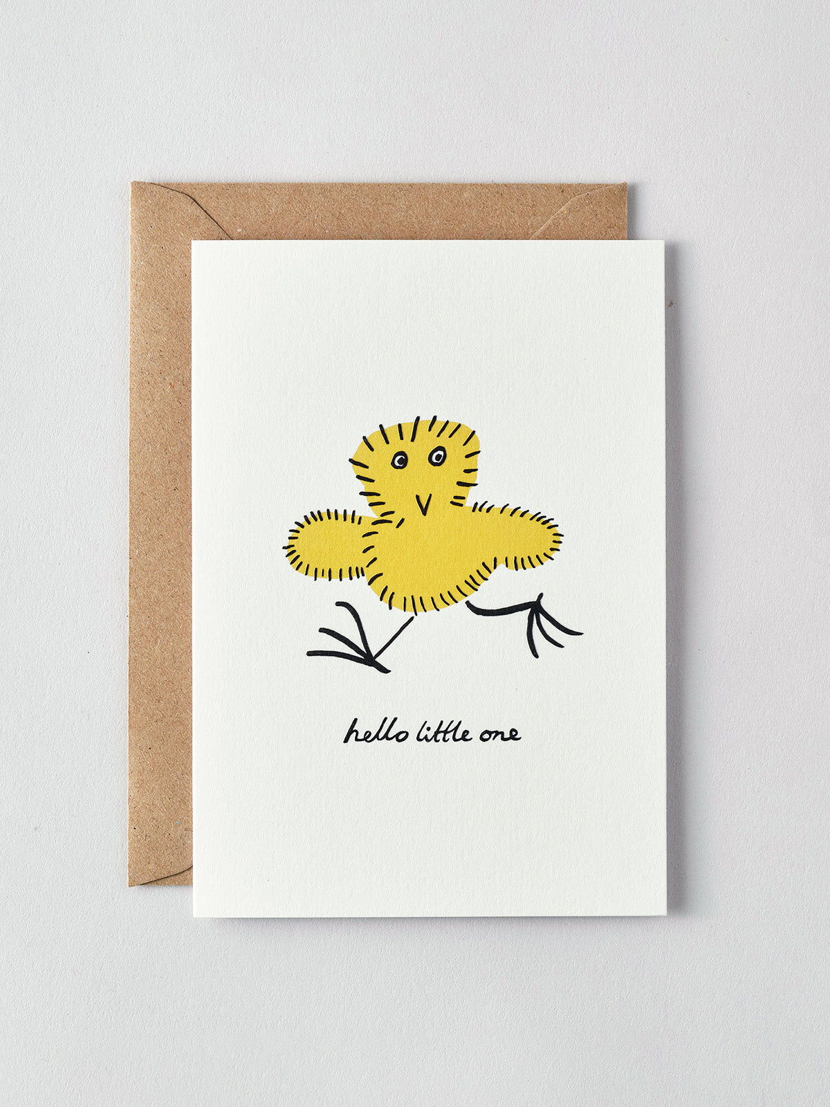 Hello Little One Chick Card