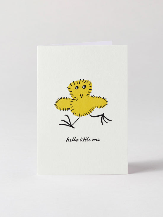 Hello Little One Chick Card