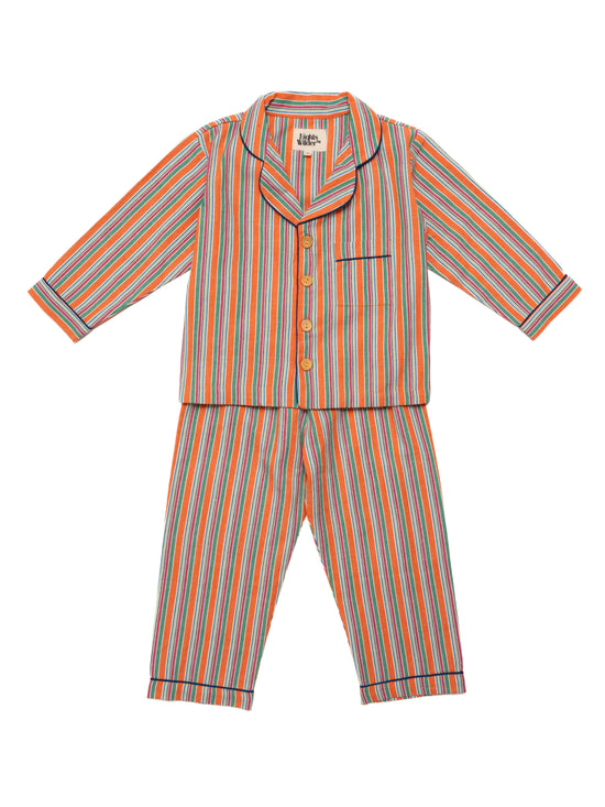 Crudite Stripe Kids Pyjamas