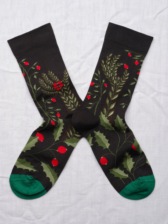 Fake Black Gathering Socks