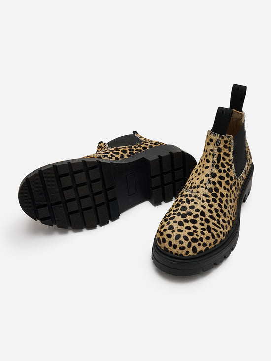 Cheetah Chelsea Boot