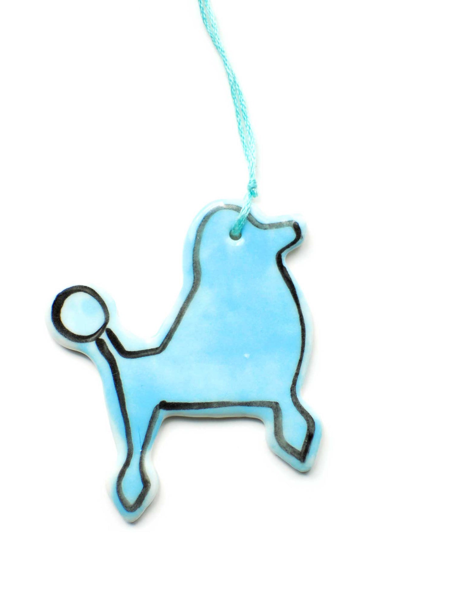 Load image into Gallery viewer, Poodle Ceramic Decoration
