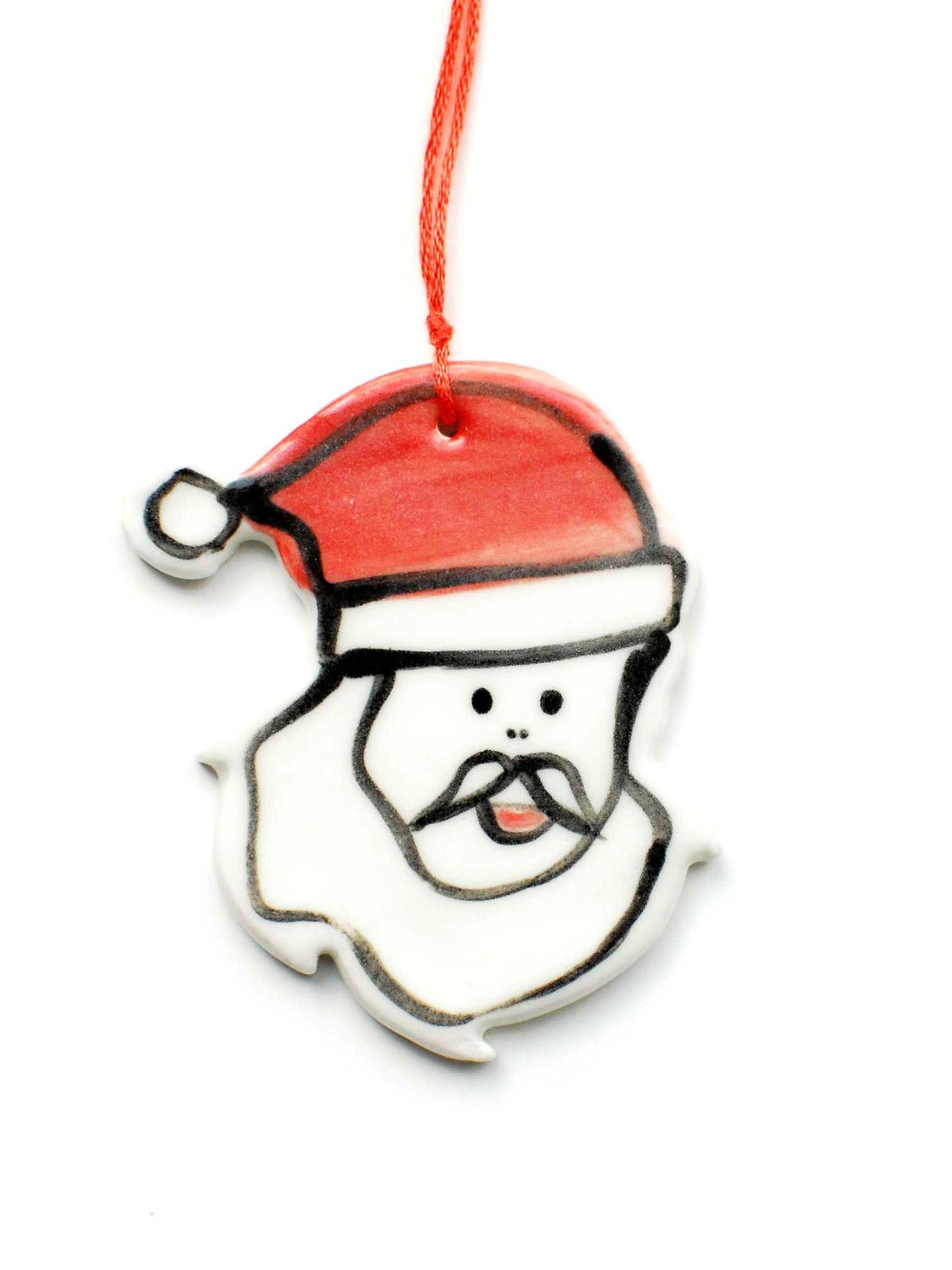 Load image into Gallery viewer, Father Christmas Ceramic Decoration
