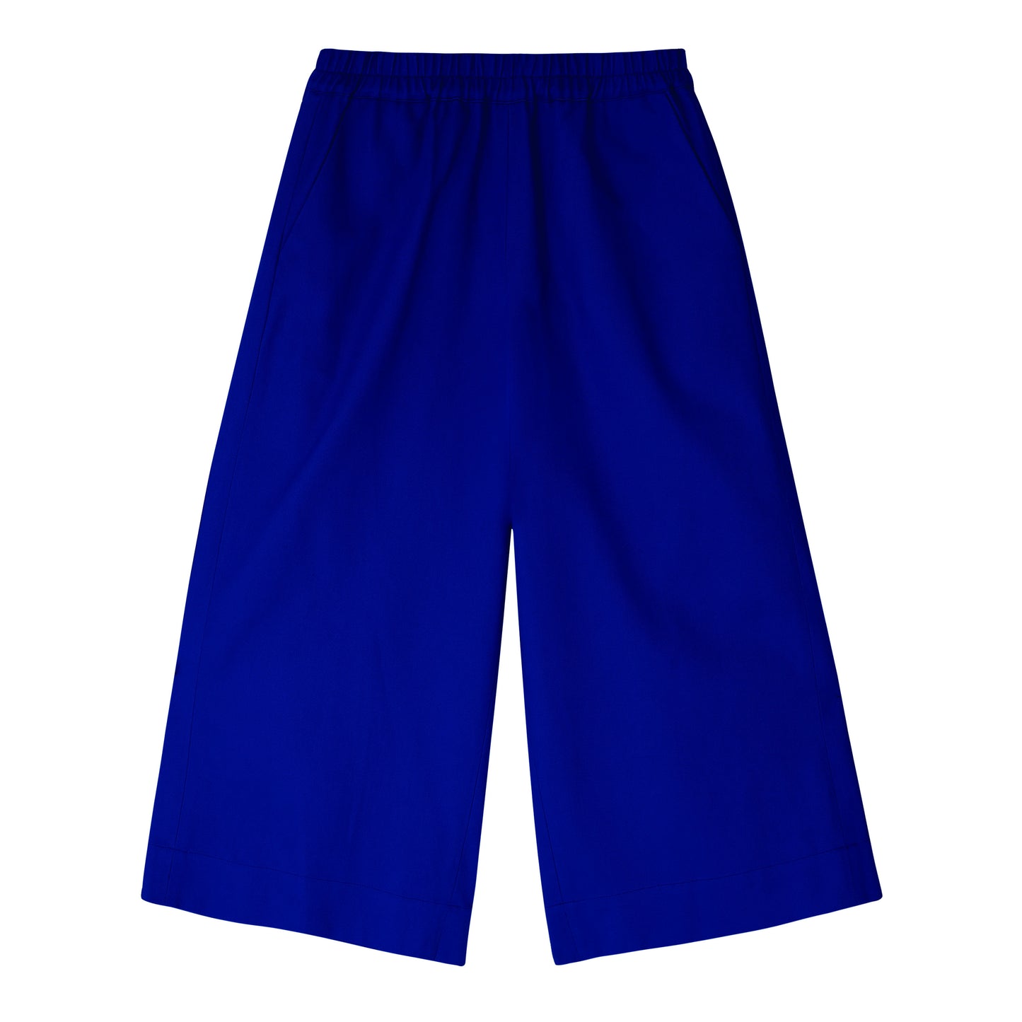 Cobalt Blue Wide Leg Trousers