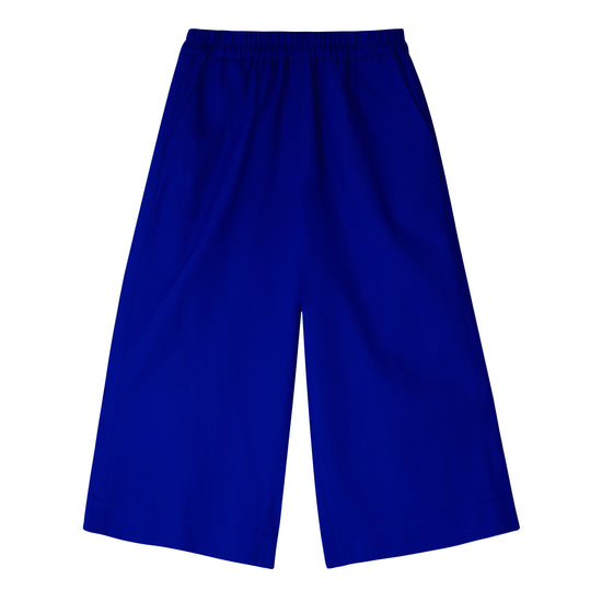 Cobalt Blue Wide Leg Trousers