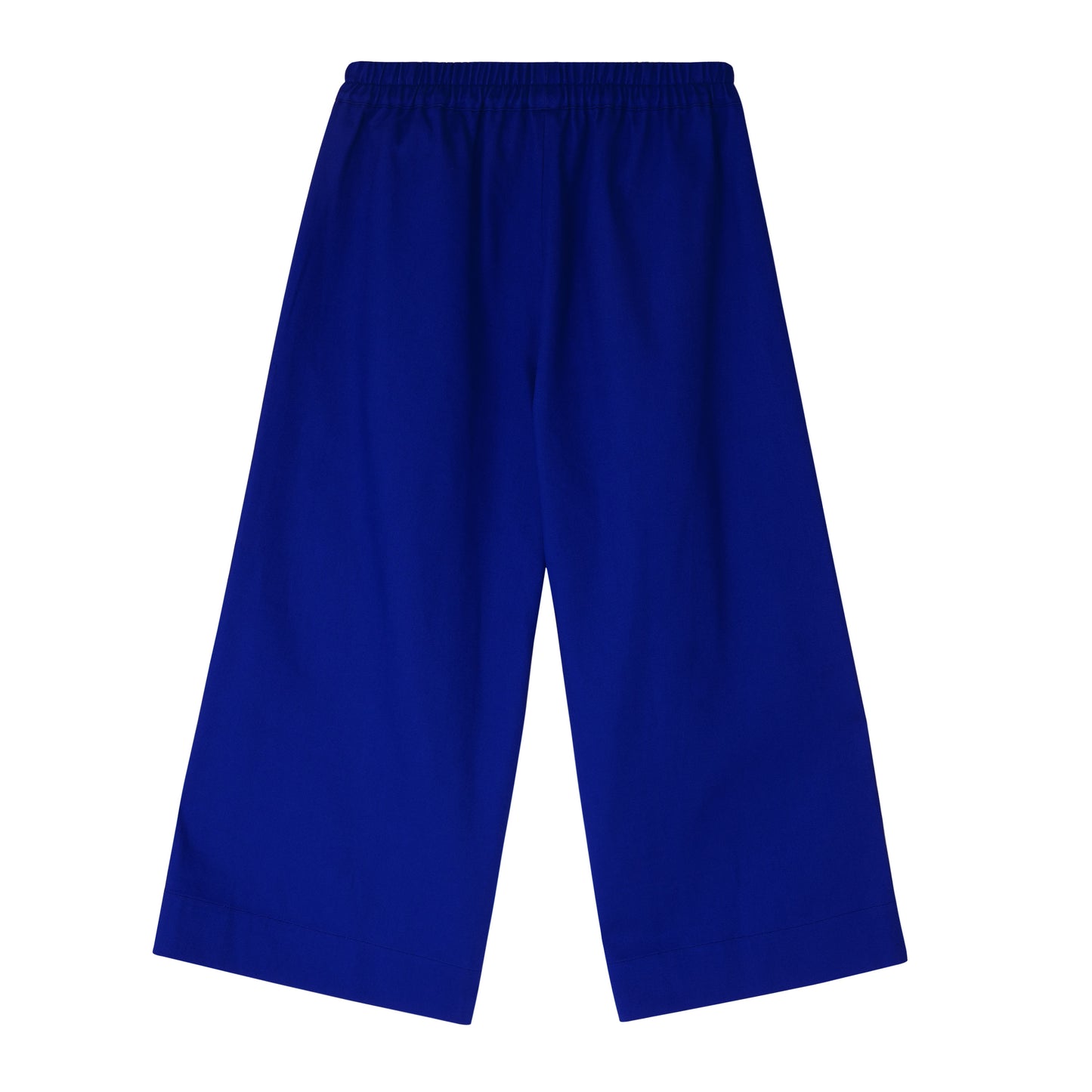 Cobalt Blue Wide Leg Trousers