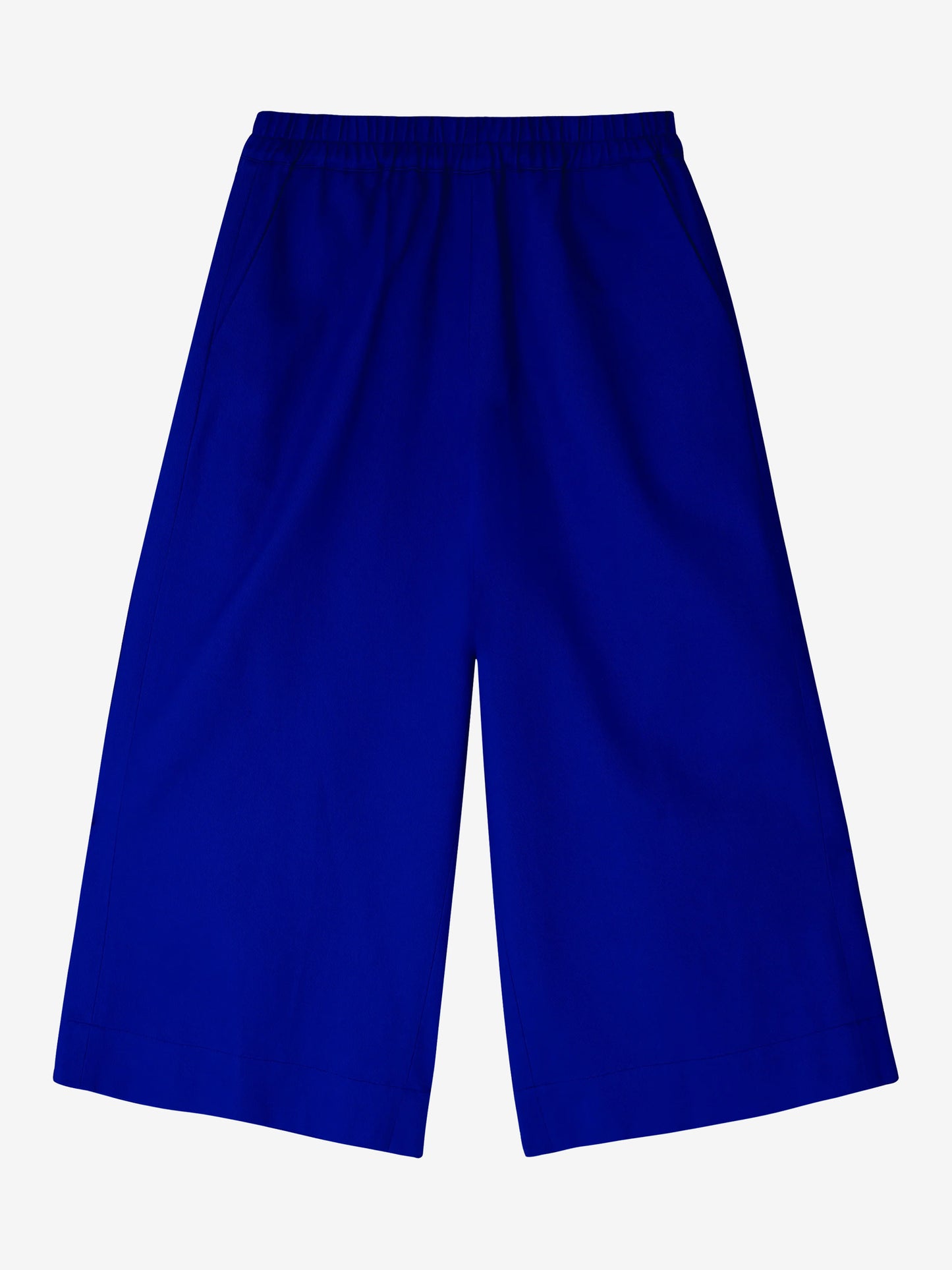 Cobalt Blue Wide Leg Trousers