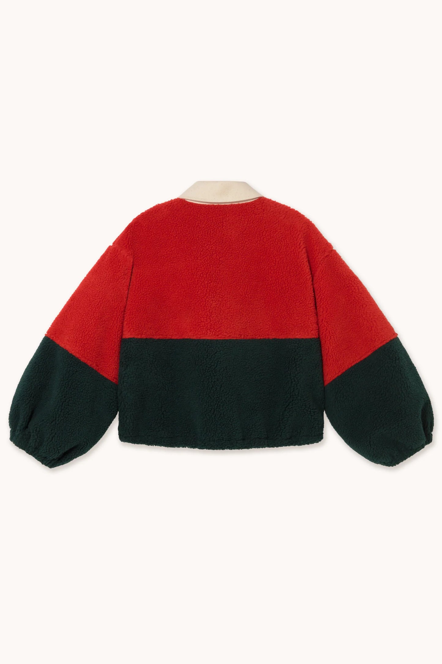 Colour Blocked Sherpa Jacket