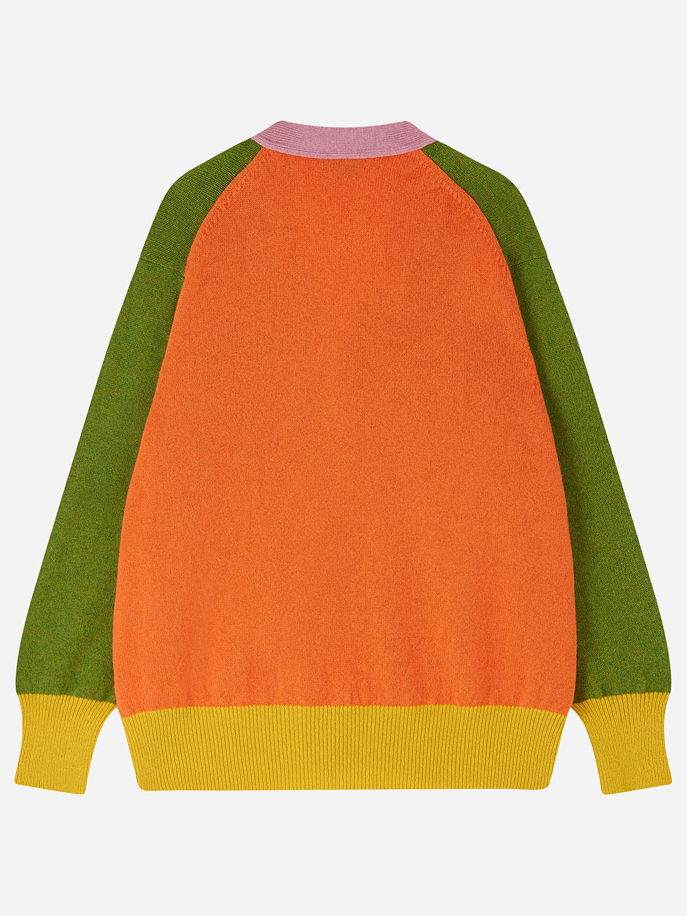Forest Colour Block Cardigan