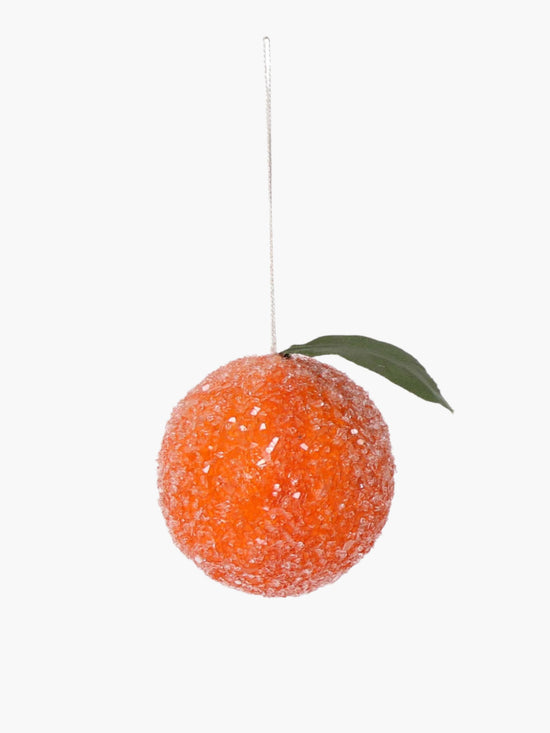 Frosted Clementine Decoration