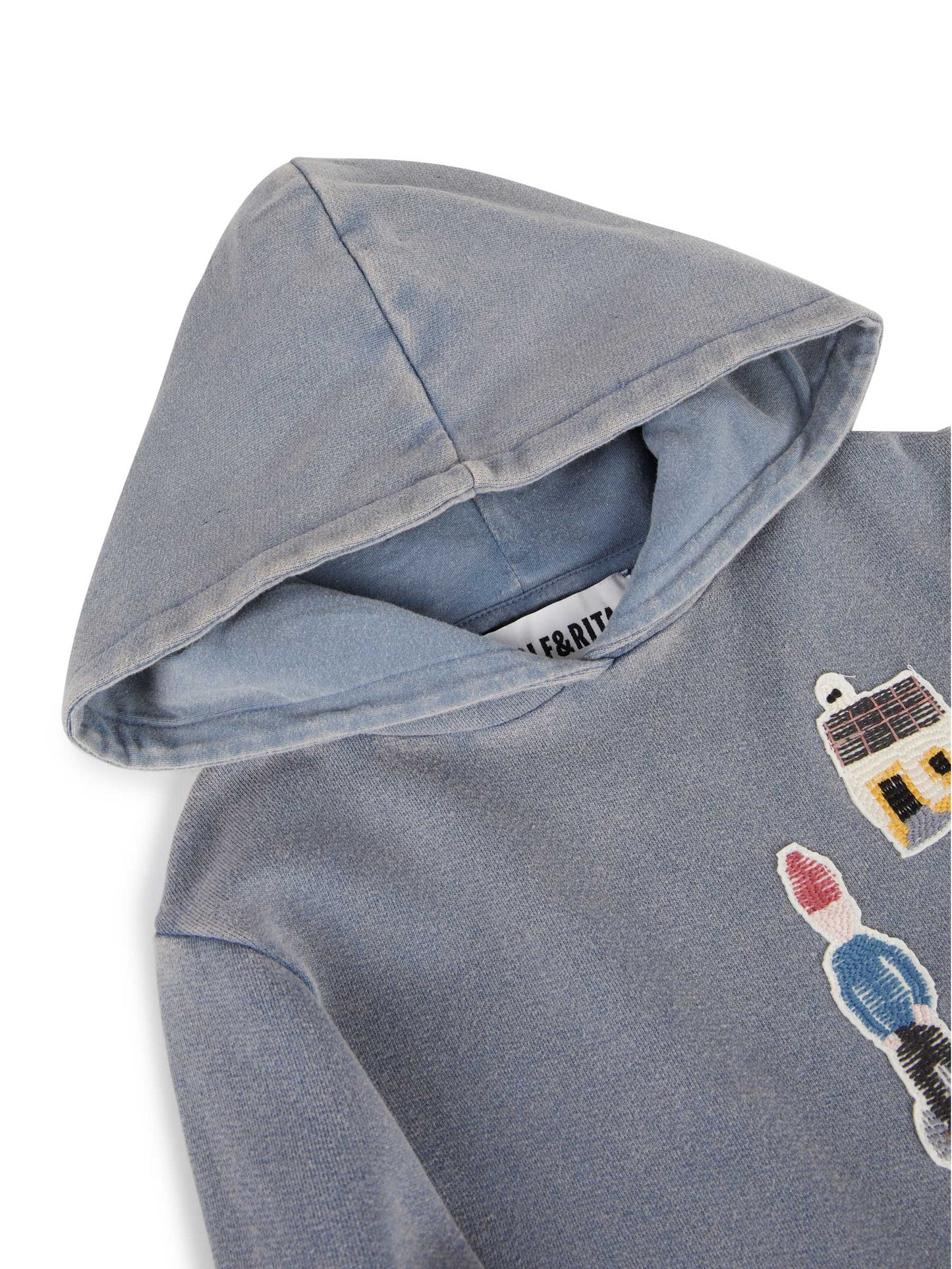 Indigo David Sweatshirt Hoodie