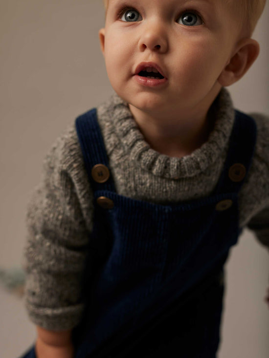Denim Corduroy Baby Overalls