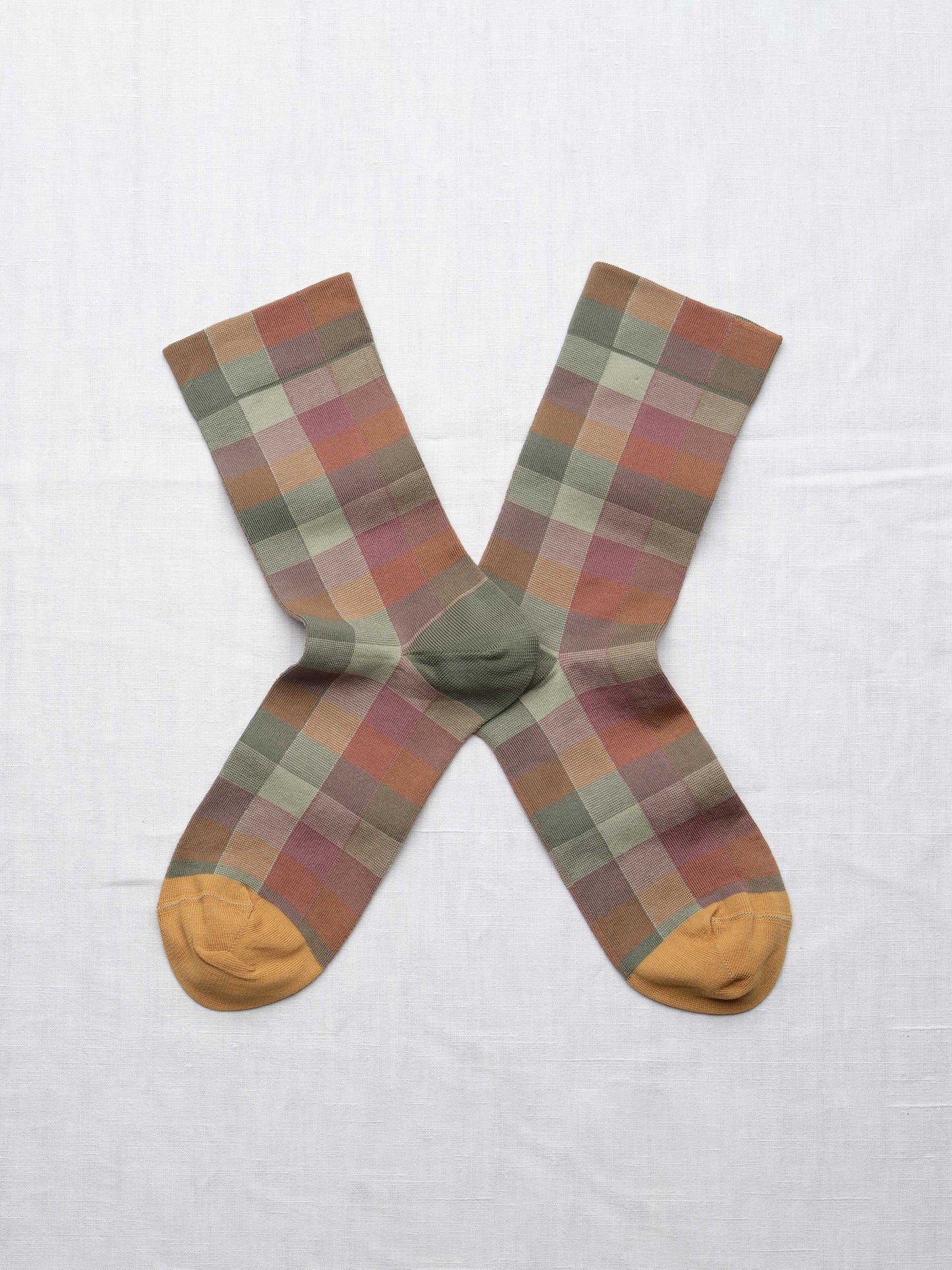 Sunday Plaid Socks
