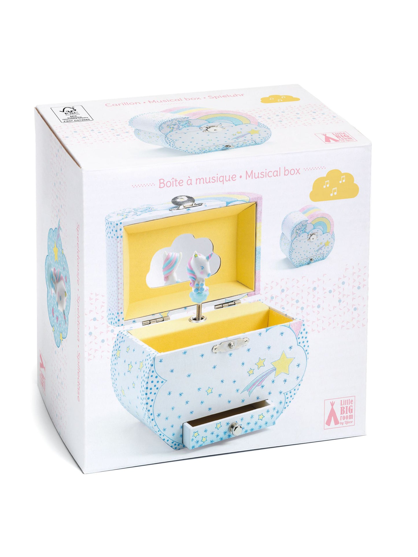 Unicorn Dreams Music Box
