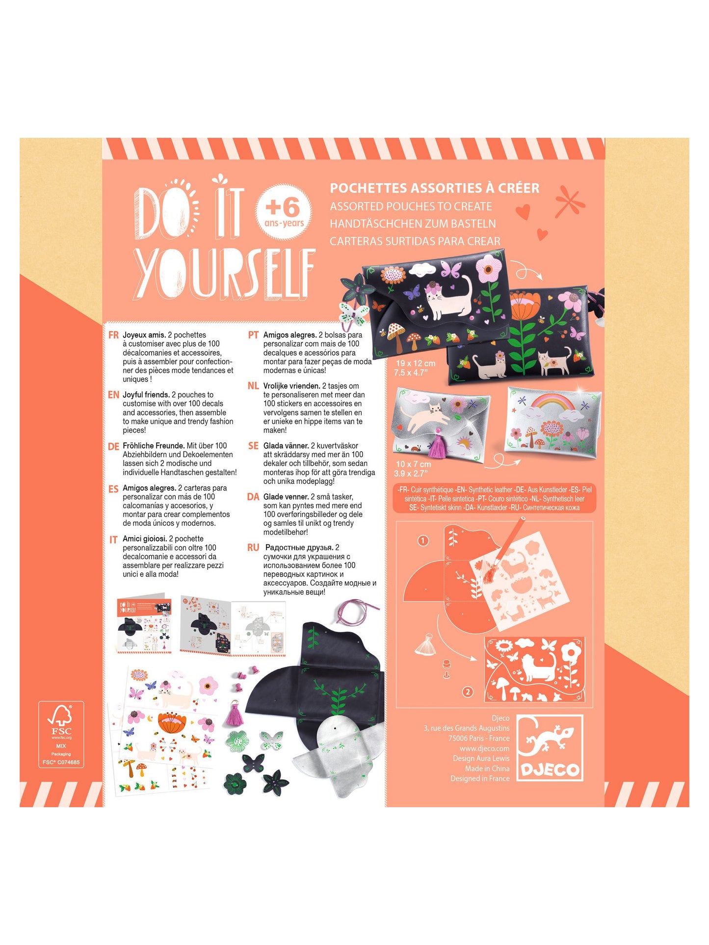 Happy Friends: Make Your Own Purse DIY Kit