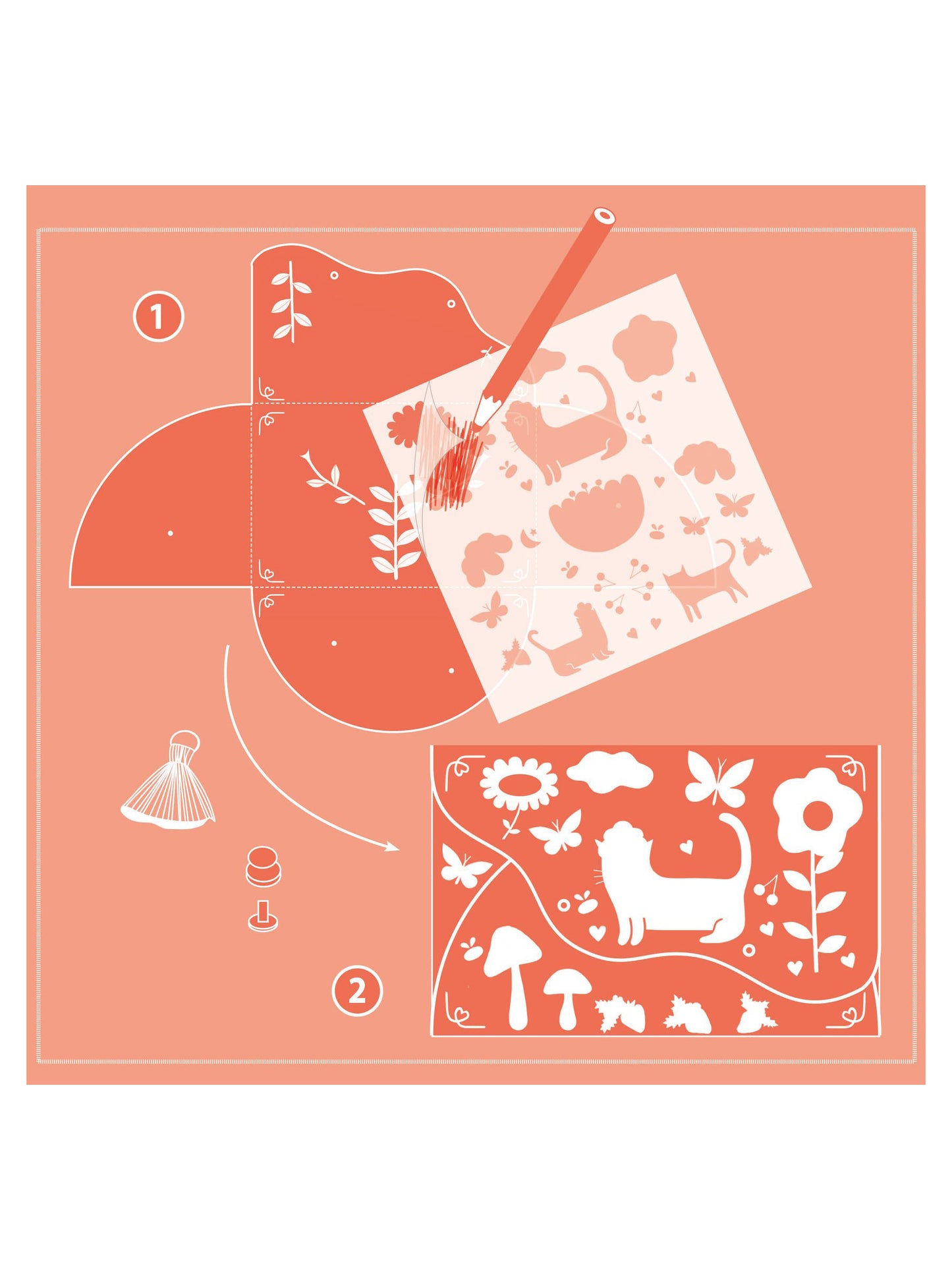 Happy Friends: Make Your Own Purse DIY Kit