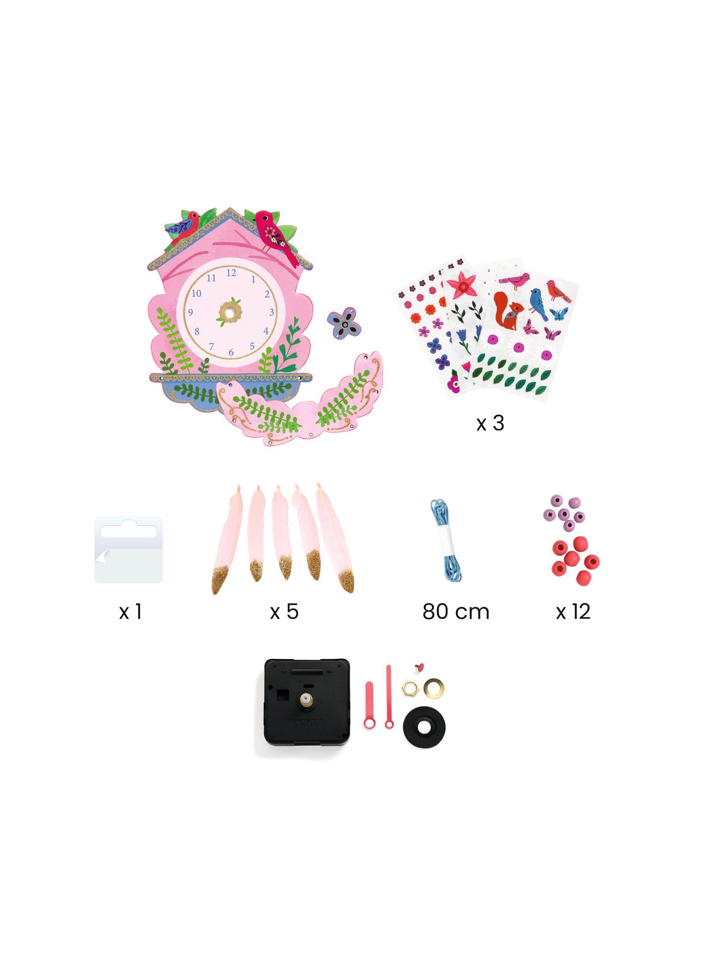 Cuckoo DIY Make Your Own Clock Kit