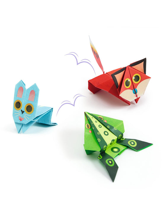 Jumping Animals Origami Kit