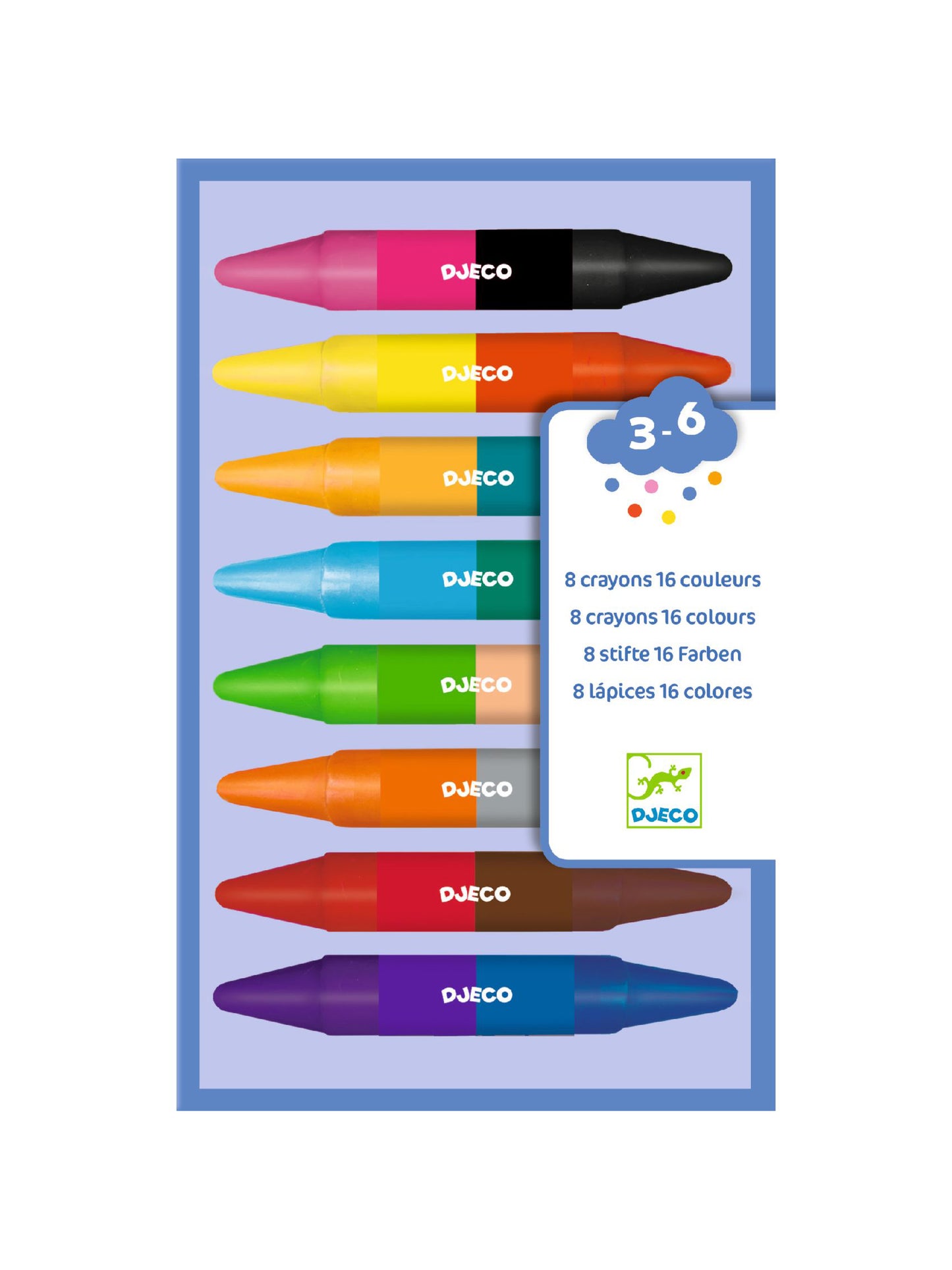 Double Ended Wax Crayons